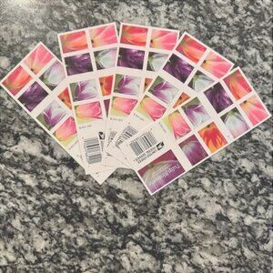 1000 forever stamps of  tulip😁